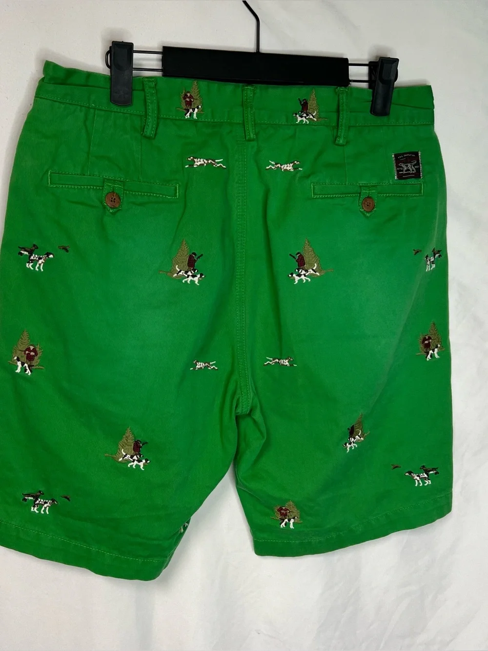 Polo Ralph Lauren Country Huntsman Shorts Mens 32/34 Green